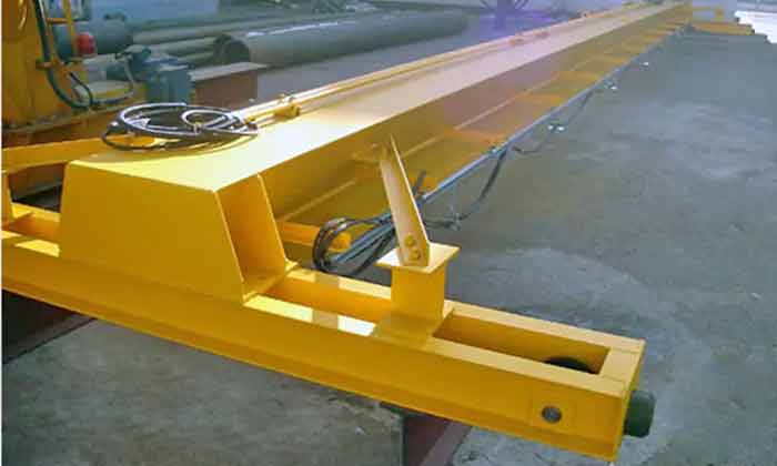 Single beam box girder crane
