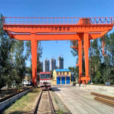 Railway container crane Railway container crane