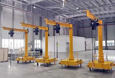 portable workstation jib crane