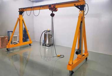 Steel Workstation Gantry Crane