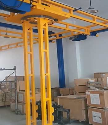  double girder suspension workstation crane