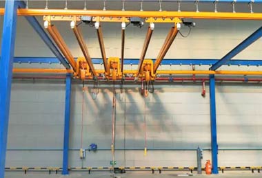 Double girder rigid free standing workstation  Double girder rigid free standing workstation