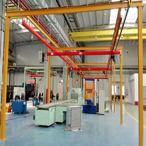 Free Standing Workstation Crane & Freestanding Overhead Crane 