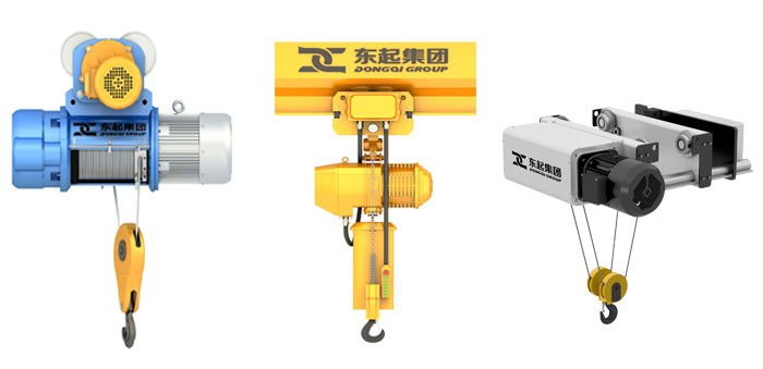 electric wire rope hoist and electric chain hoist