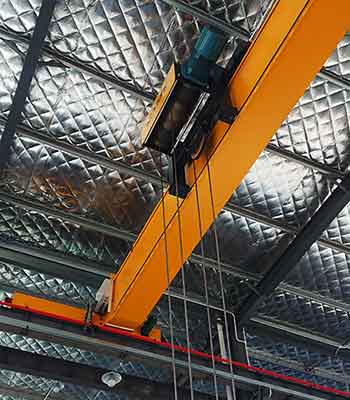 Low headroom overhead crane Low headroom overhead crane