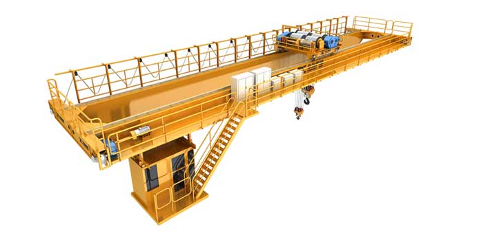 processed overhead crane for industrial application