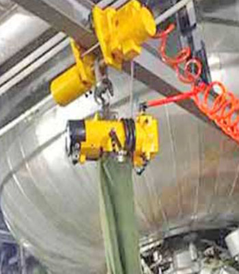 Air hoist explosion proof feature Air hoist explosion proof feature