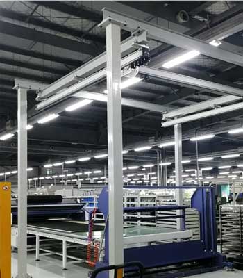 Aluminum workstation crane Aluminum workstation crane