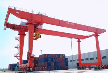 40.5 ton automatic container handling crane