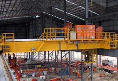 automatic overhead crane system