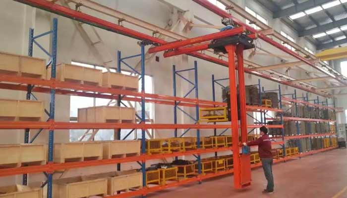 kbk stacker crane -light warehouse overhead crane