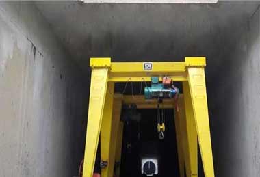 Subway Crane, Tunnel Gantry Crane & Metro Use Gantry Crane