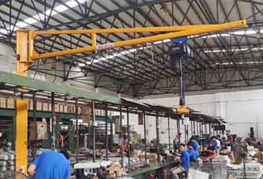 KBK jib crane used in worksation KBK jib crane used in worksation