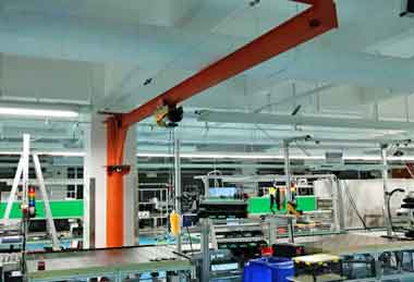 Pillar jib crane for general manufacturing  Pillar jib crane for general manufacturing