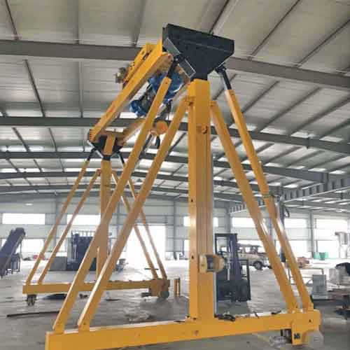 10 Ton Rolling Gantry Crane, Double Beam Portable Gantry Hoist