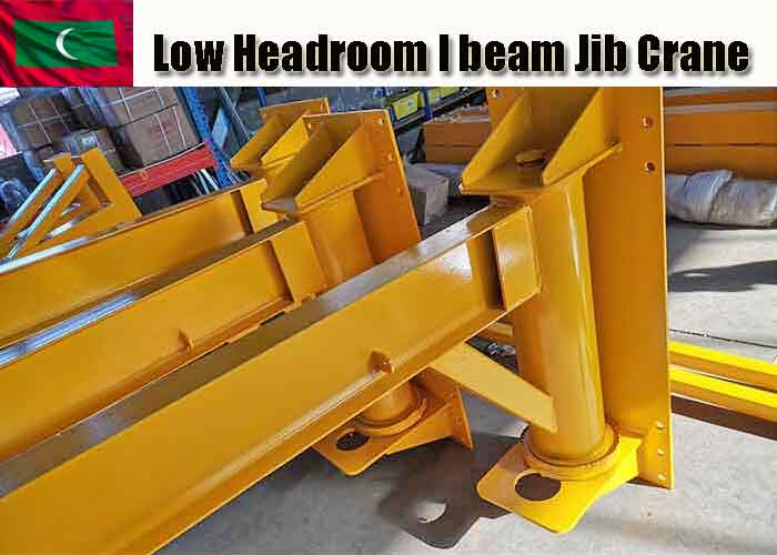 Rotationg part of wall mounted I beam jib cranes 1 ton for sale Maldives 