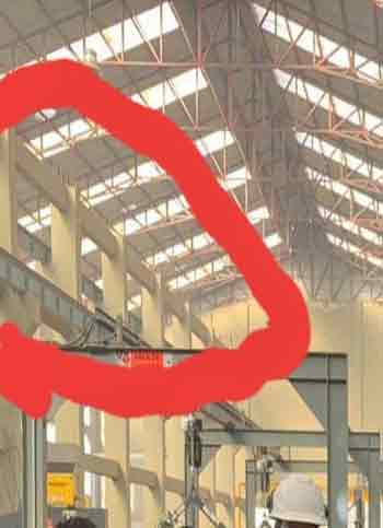 Overhead crane runway 