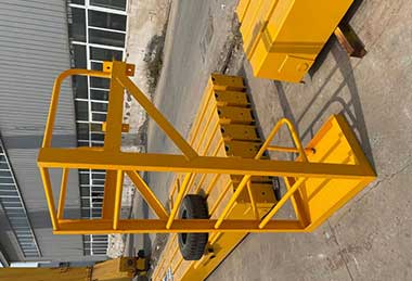 Repair platform of 10 ton bridge crane 