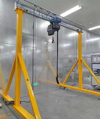 Cleam room gantry crane 1 ton 