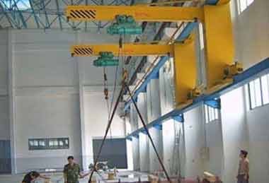 Wall travelling I beam jib crane with cd/md wire rope hoist