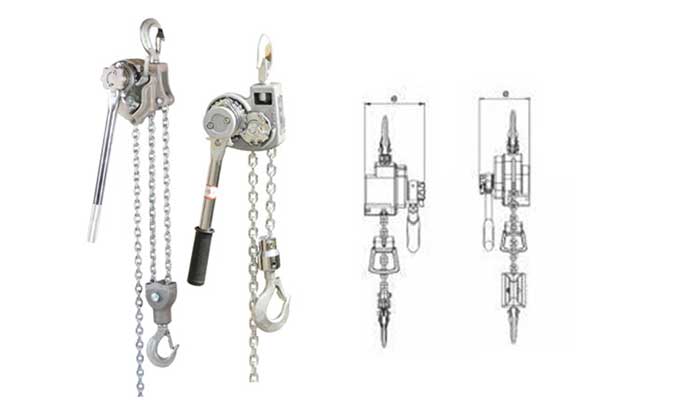 Aluminum alloy lever hoist Aluminum alloy lever hoist
