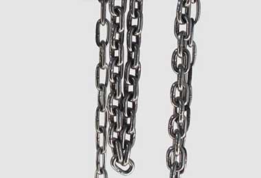 Chains of stainless steel chain block