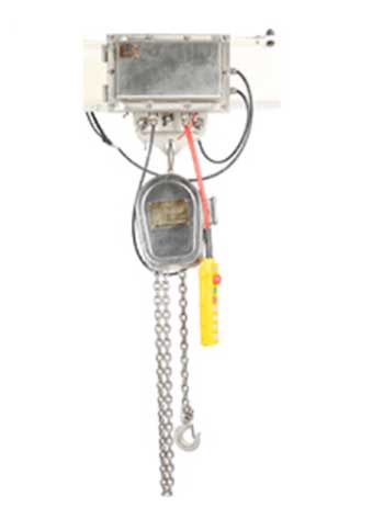 Stainless steel electric chain hoist