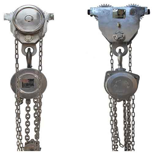 Stainless Steel Chain Hoist & Stainless Steel Chain Block 
