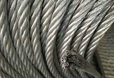 Anti-corrosion wire rope  Anti-corrosion wire rope