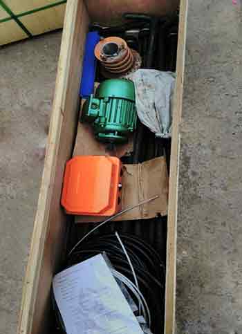 Parts and componets of 2 ton & 3 ton jib crane for Saudi Arabia Parts and componets of 2 ton & 3 ton jib crane for Saudi Arabia