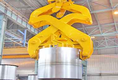 Lifting tongs & crane tongs for overhead steel mill cranes-