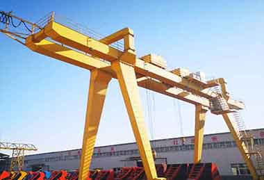 Box girder double girder gantry crane