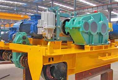 Open winch with Chinese traditional design for Chinese style double girder overhead crane 