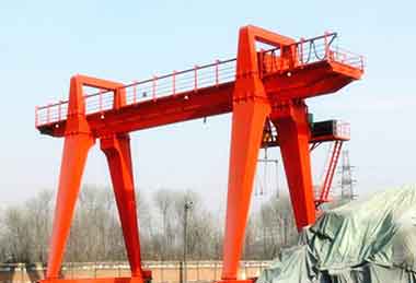 Double cantilever double girder gantry crane 