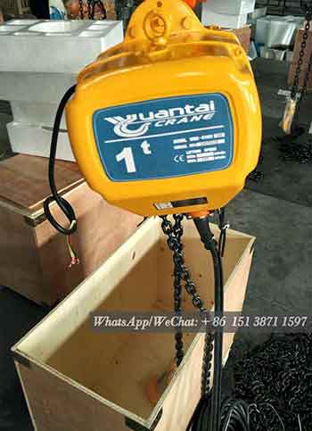 1 ton electric hoist for the floor mounted jib cranes 