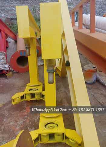 Rotating cantilever of the electric jib crane for Philippines 