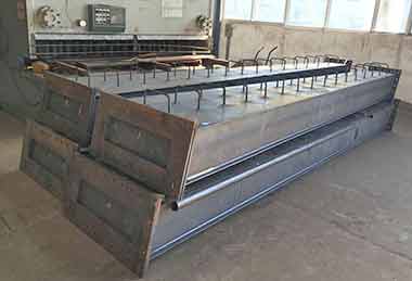 Supporting legs of 15 ton single girder gantry crane for sale Malta