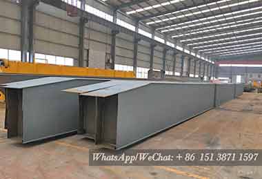 Main girder of 10 ton double girder overhead crane for sale Ethiopia Main girder of 10 ton double girder overhead crane for sale Ethiopia
