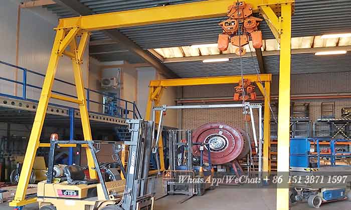 10 ton portable gantry crane for sale Netherlands 