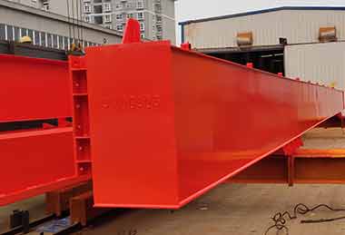 20 ton gantry crane main girder for manufacturing factory in Poland