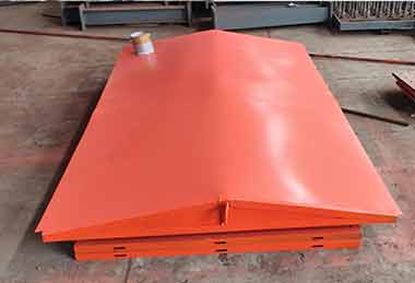 20 ton gantry crane for outdoor use with raining proof cover 