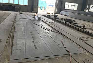 20 ton supporting legs welding for Netherlands projects 