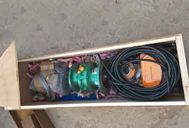 Hoist and parts and components of 2 ton overhead slewing jib crane for sale Philippines