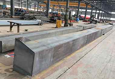 Main girder of 10 ton electric single girder overhead travelling crane for sale Pakistan Main girder of 10 ton electric single girder overhead travelling crane for sale Pakistan