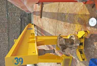 360 degree rotating jib crane 2 ton to Manila, Philippines