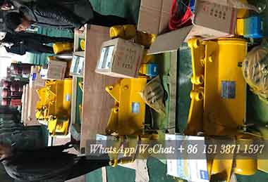 7 sets of electric wire rope hoist with trolley for sale Cambodia, 2 ton, 3 ton 5 tons  7 sets of electric wire rope hoist with trolley for sale Cambodia, 2 ton, 3 ton 5 tons