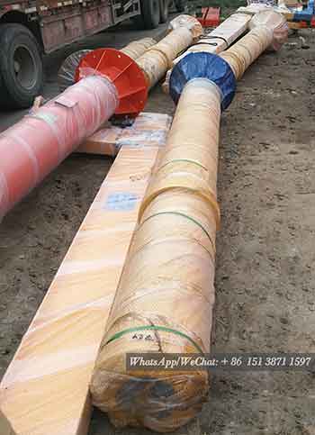 4 columns of 0.6 ton pillar cranes for delivery to Philippines