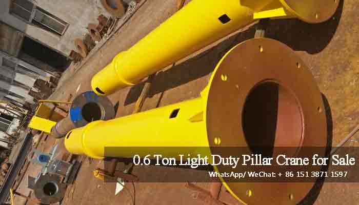 4 sets of pillar cranes, light duty jib crane 4 sets for sale Philippines 