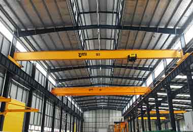 HD type single girder overhead travelling crane