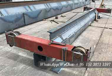 4 ton overhead travelling bridge crane main girder production for Malaysia project 4 ton overhead travelling bridge crane main girder production for Malaysia project